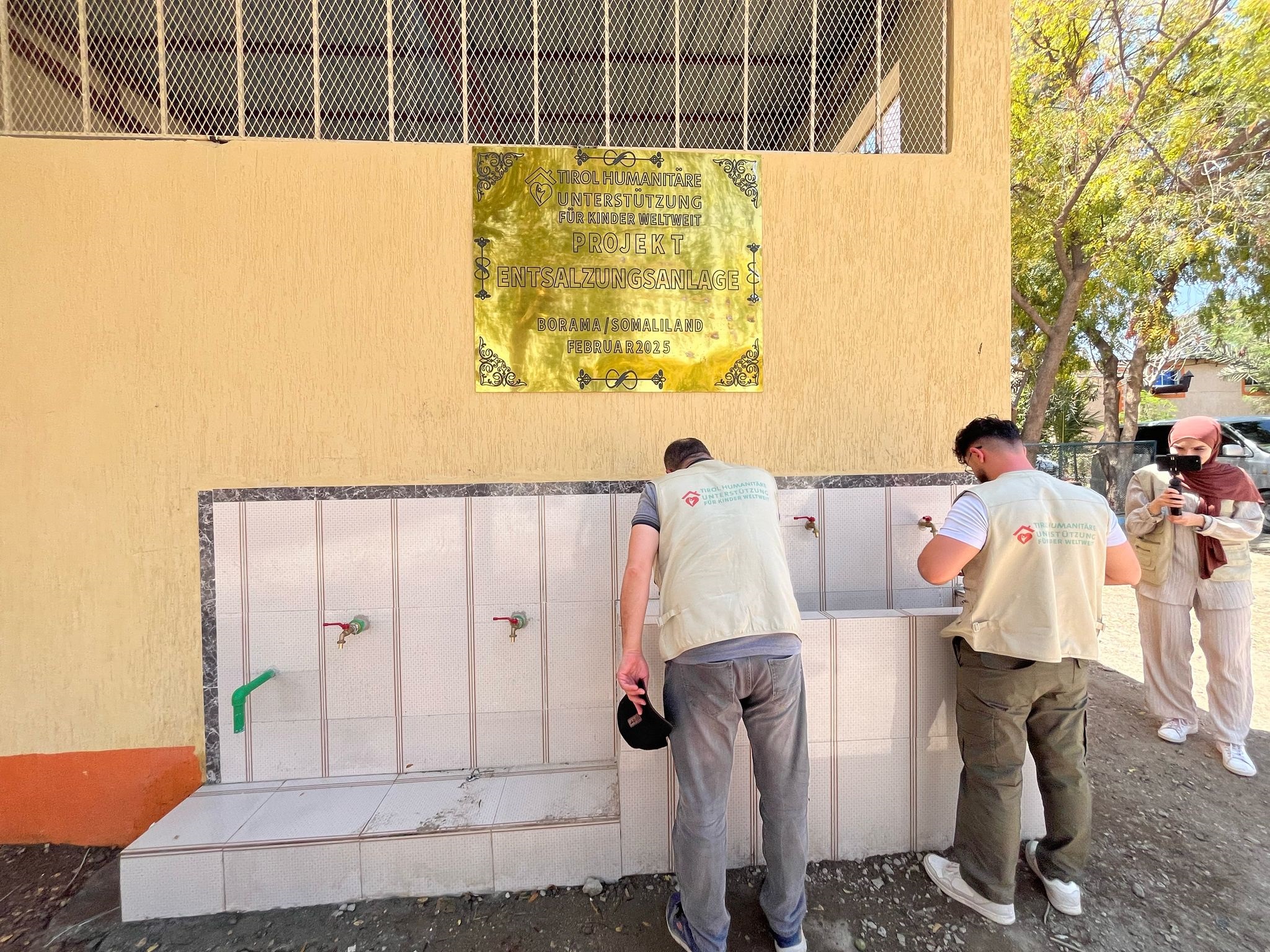 Eröffnung einer Entsalzungsanlage in Ghana